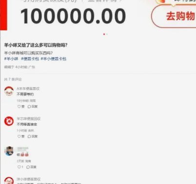 羊小咩便荔卡的钱怎么套出来