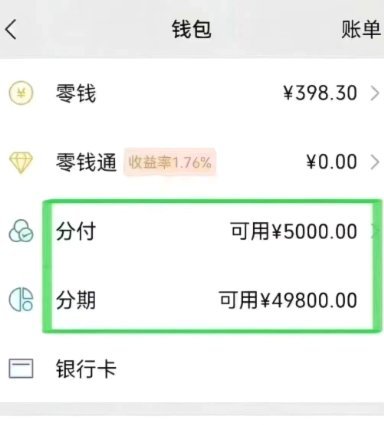 微信分付钱，灵活借用指南