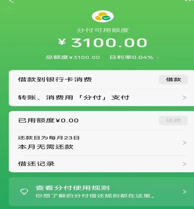 分付额度可以套现吗