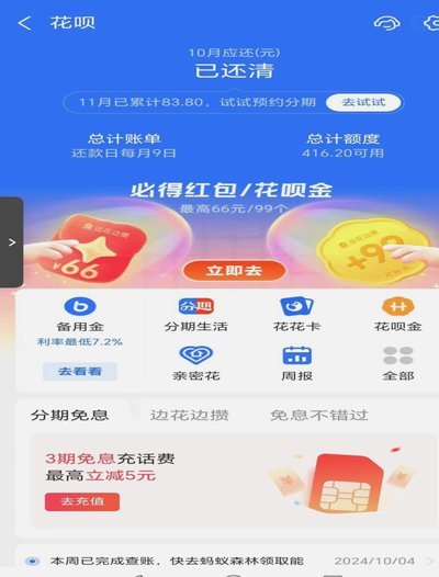 花呗快速借贷平台现状分析